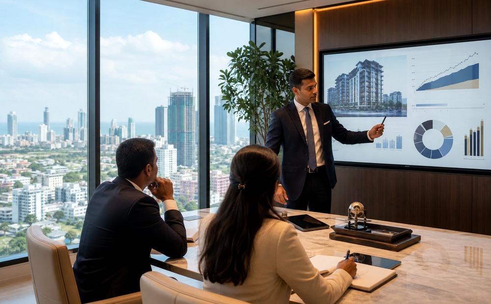 Structured real estate investment participation Sri Lanka